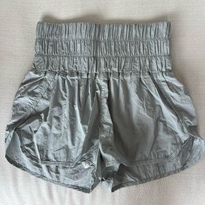 Free People The Way Home Shorts, Grey, Small